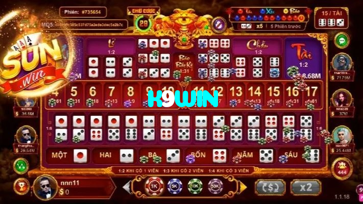 K9WIN casino presented on mobile device in Pakistan with slots and live games