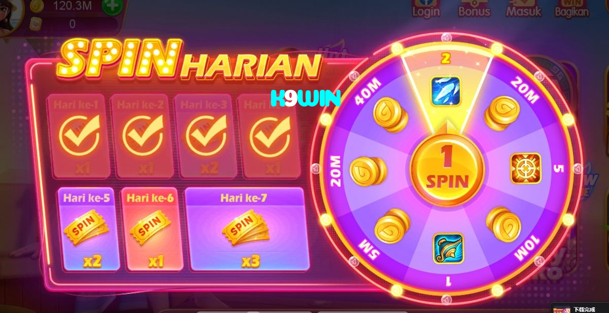K9WIN casino presented on mobile device in Pakistan with slots and live games
